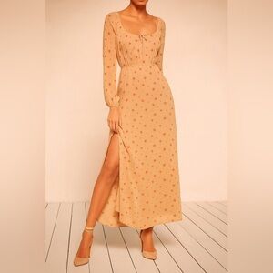 Reformation Augusta Floral Maxi Dress
